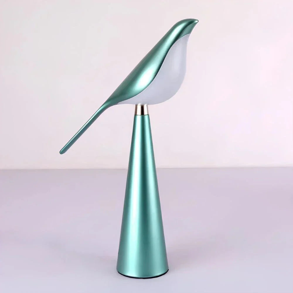 Bird Design LED Table Lamp | Dimmable, 3 Color Temps, USB