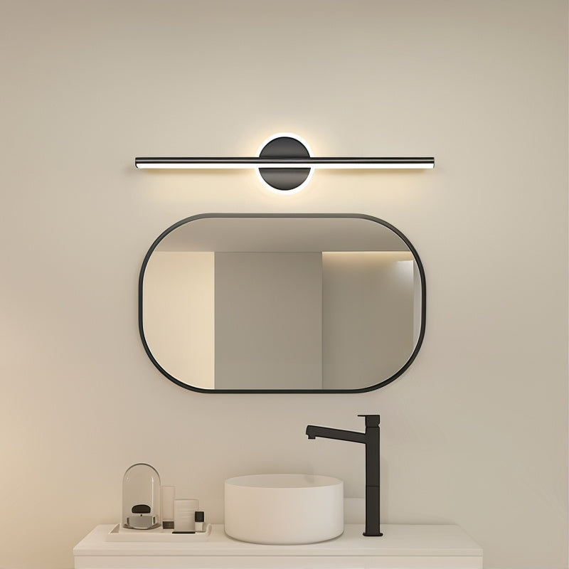 Black and Gold LED Wall Sconce | Geometric Design, Warm White