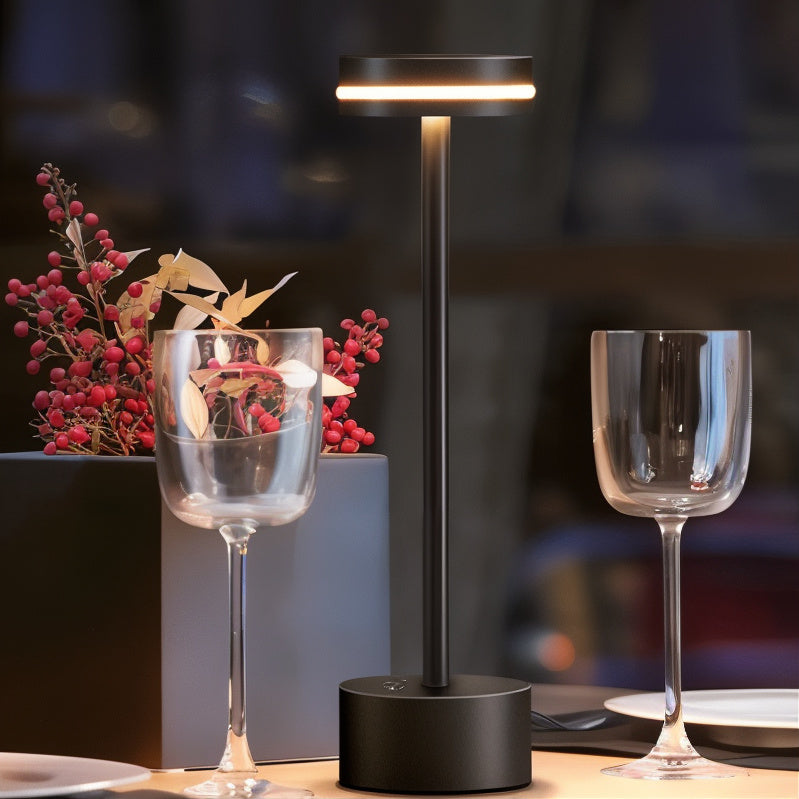 Wireless LED Table Lamp | Dimmable, 3 Color Temps, Aluminum