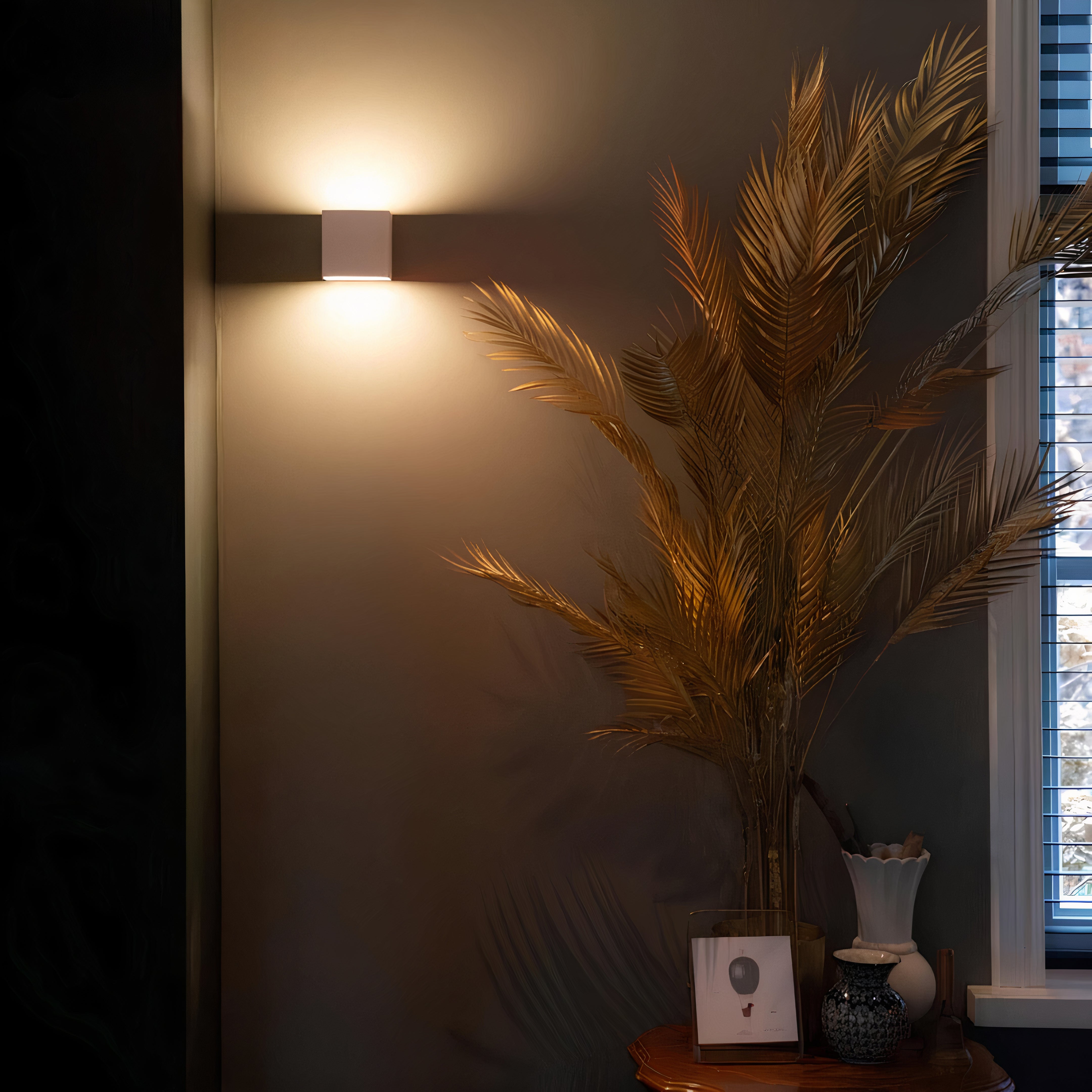 Wireless Motion Sensor Wall Sconce | Aluminum, Rechargeable