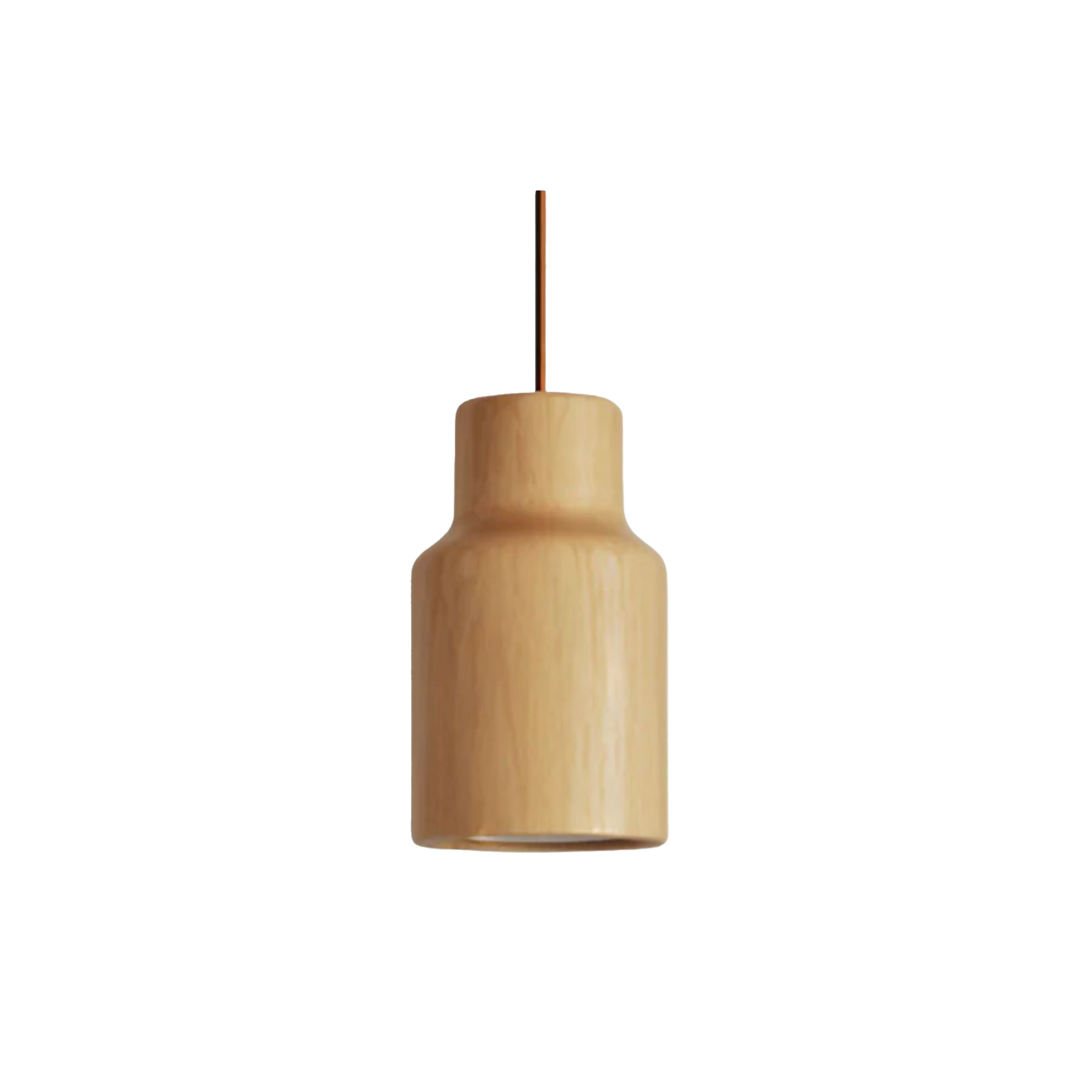 Small Wood Pendant Light | GU10, Scandinavian Style