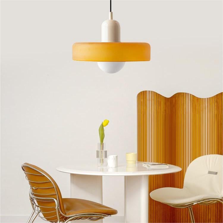 Bauhaus Pendelleuchte Glas, Moderne Hängeleuchte