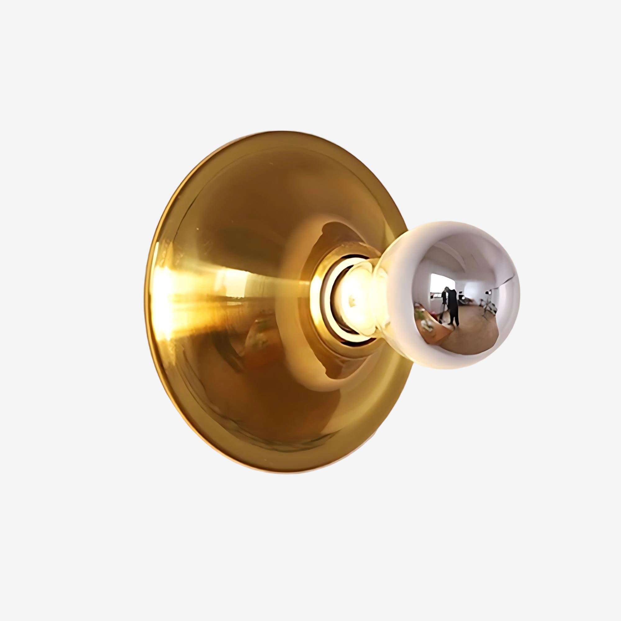 Round Bauhaus Wall Sconce | Integrated LED, Metal and Acrylic