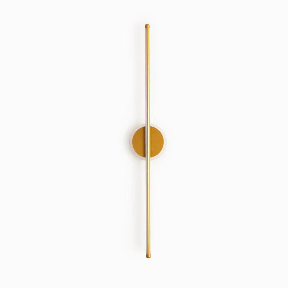 Black and Gold LED Wall Sconce | Geometric Design, Warm White
