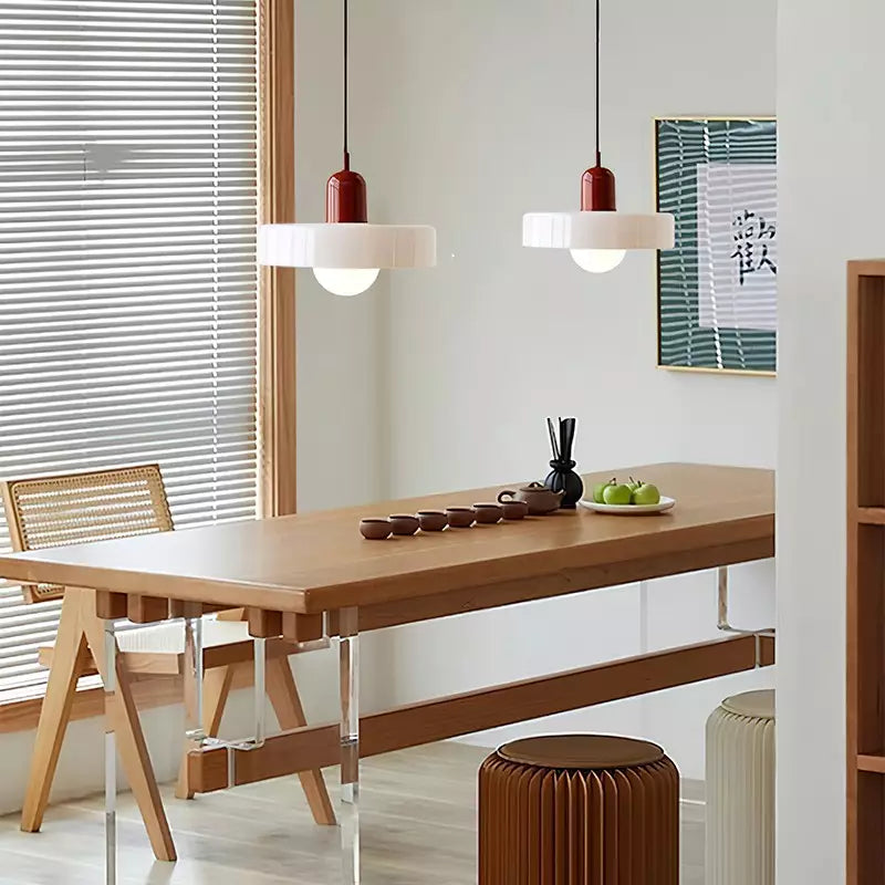 Bauhaus Pendelleuchte Glas, Moderne Hängeleuchte