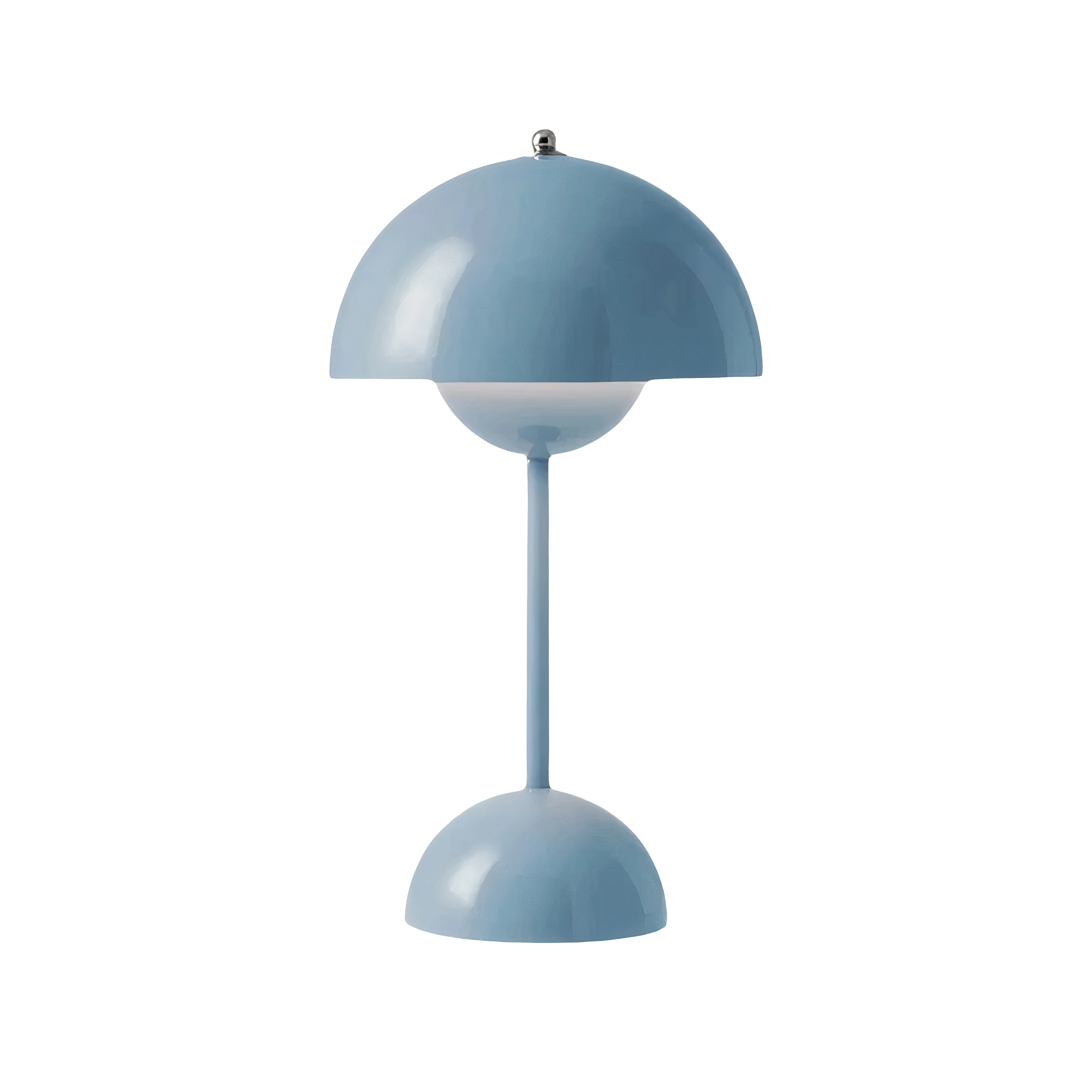 Scandinavian LED Table Lamp | Wireless, Dimmable Metal Design