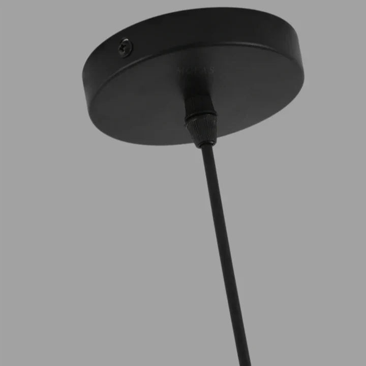 Smoked Glass Double Pendant Light | Sculptural Design, E27