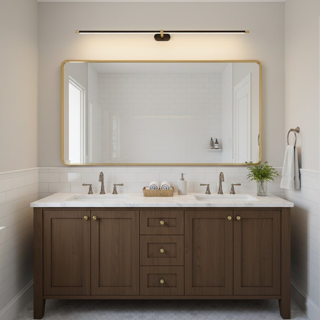 Wireless Linear LED Wall Sconce | Dimmable, Rechargeable, 3 Sizes