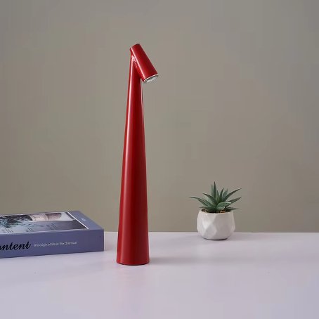 Wireless Wood Table Lamp | Scandinavian Design, Dimmable LED