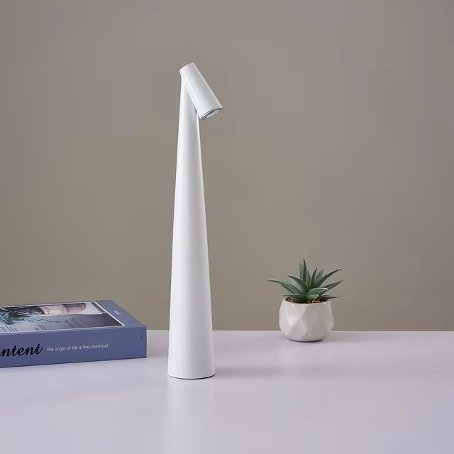 Wireless Wood Table Lamp | Scandinavian Design, Dimmable LED