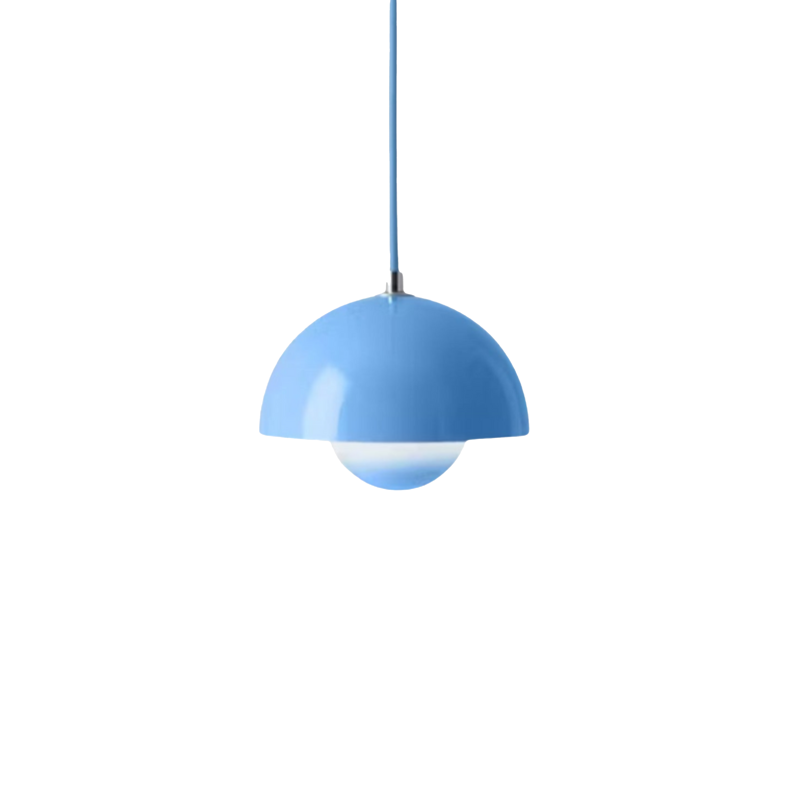 Colored Metal Pendant Light | Scandinavian LED, Dimmable