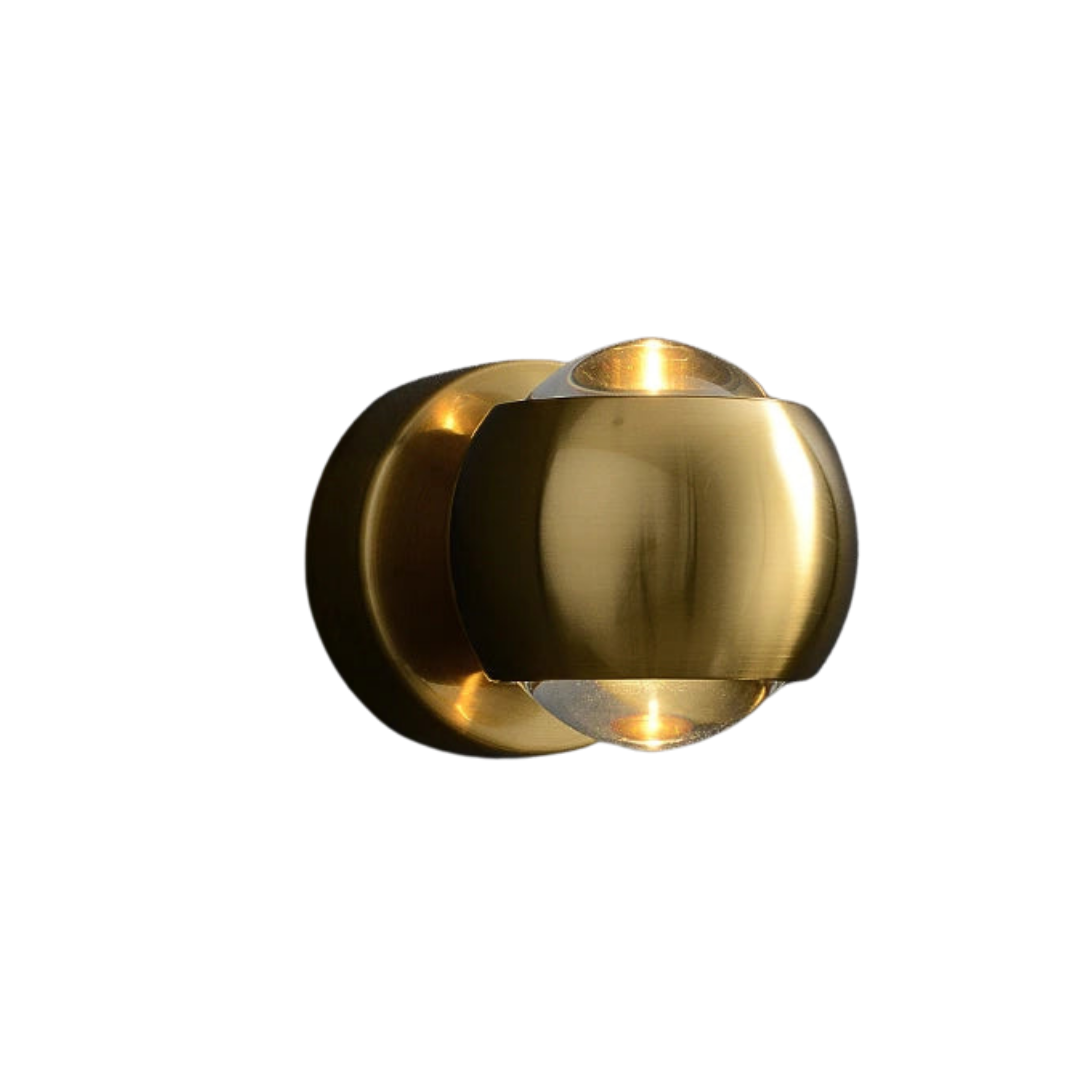 Adjustable Up-Down Wall Sconce | Rotatable G9, Metal and Glass