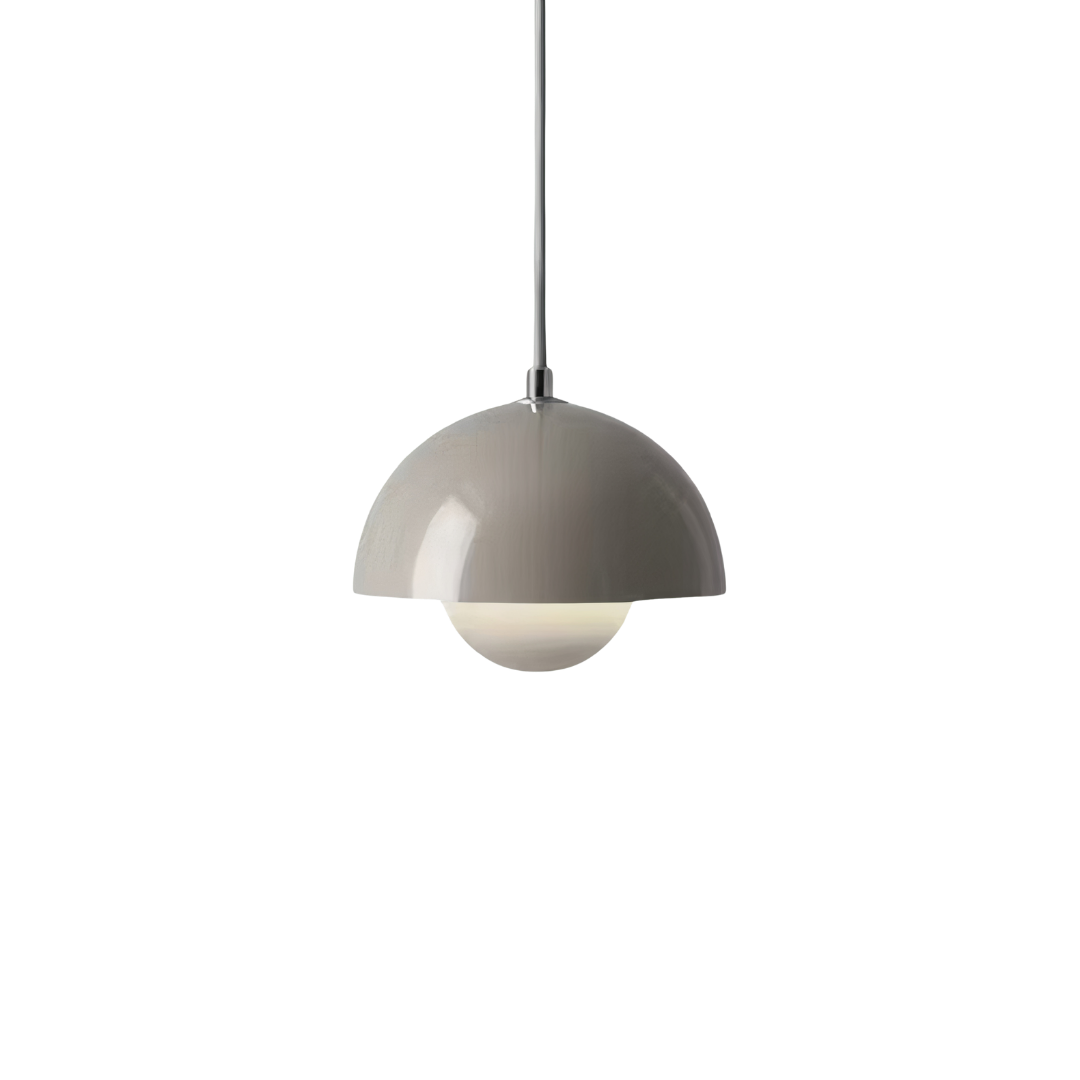 Colored Metal Pendant Light | Scandinavian LED, Dimmable
