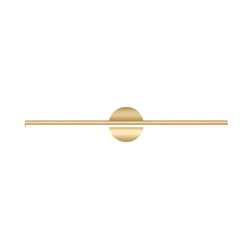 Black and Gold LED Wall Sconce | Geometric Design, Warm White