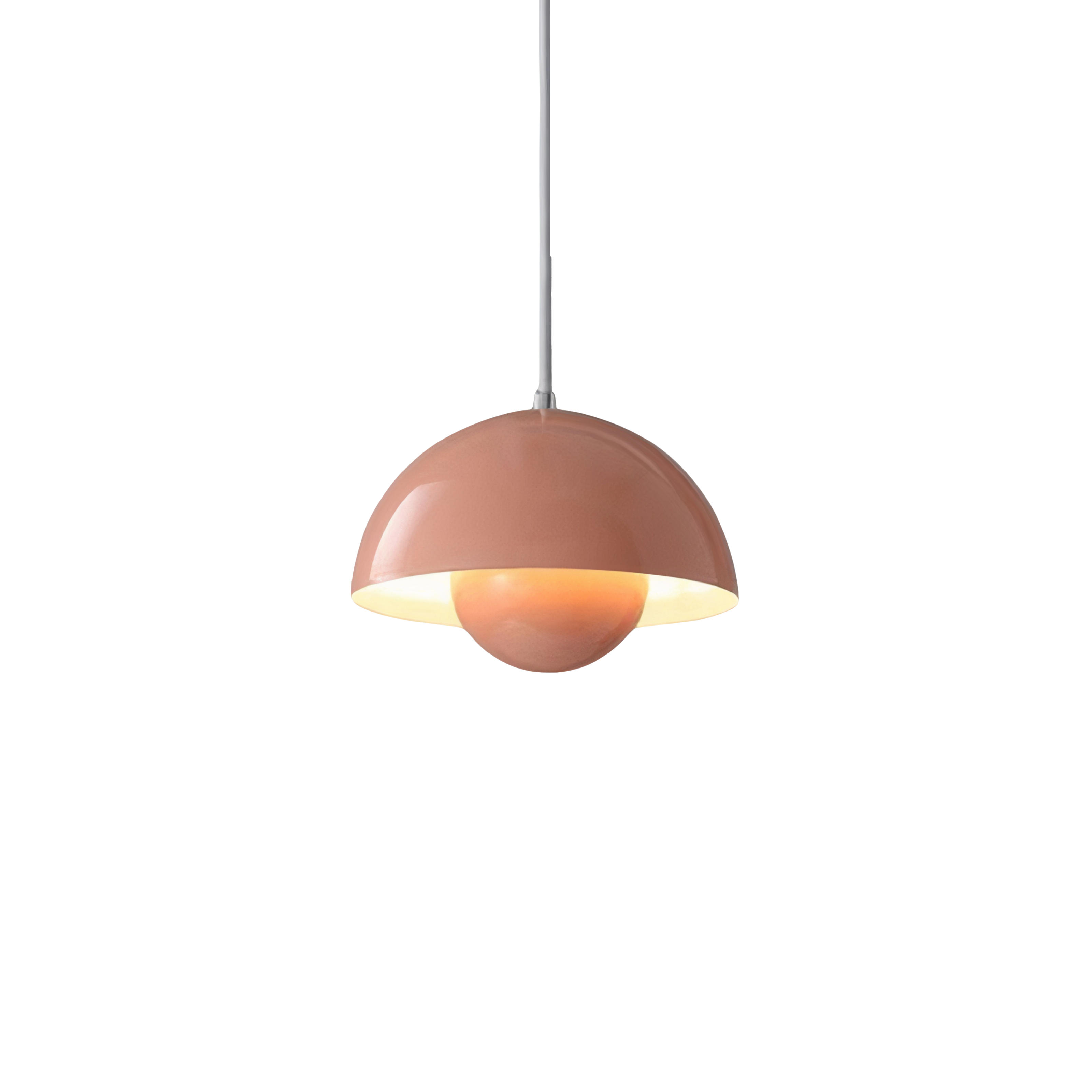 Colored Metal Pendant Light | Scandinavian LED, Dimmable