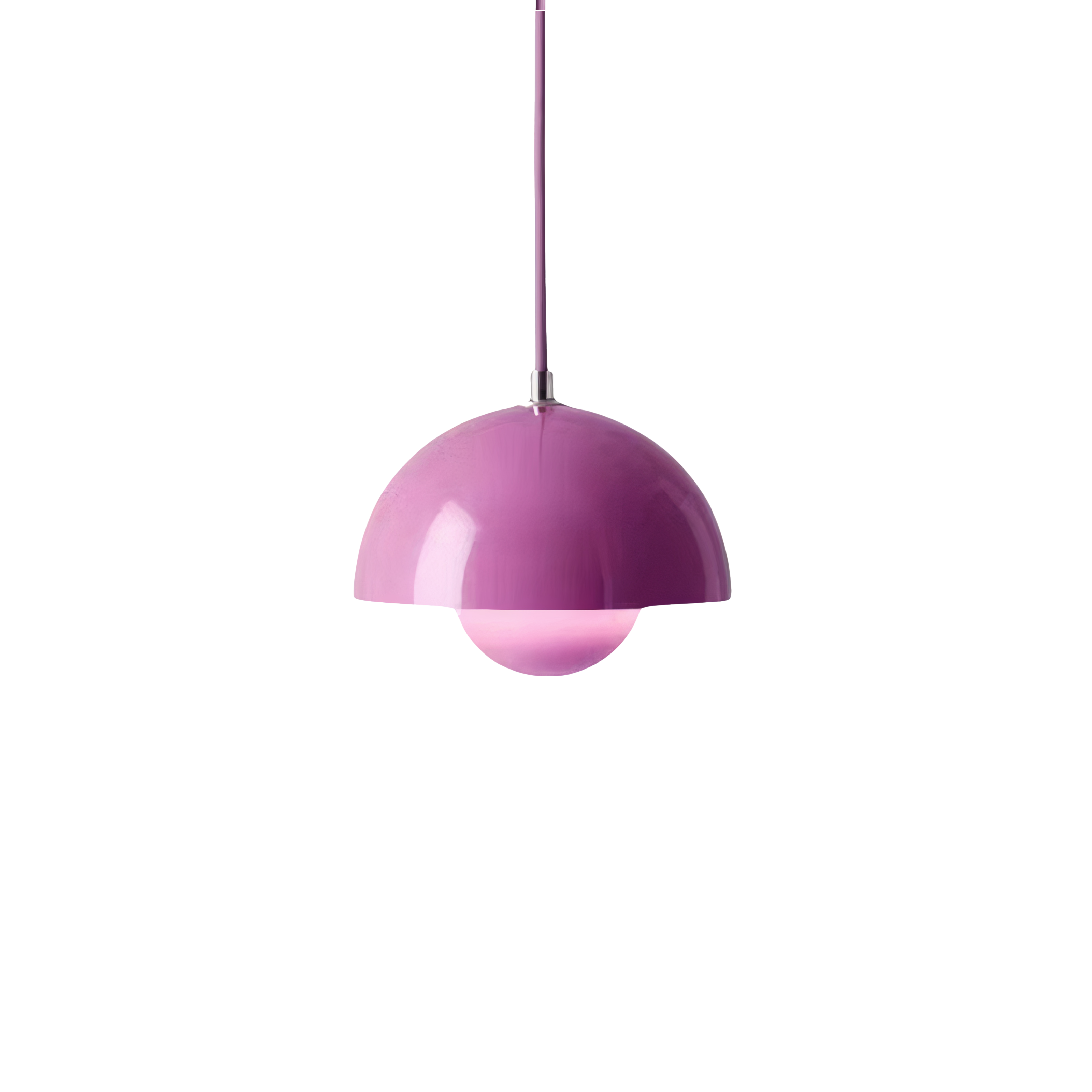Colored Metal Pendant Light | Scandinavian LED, Dimmable
