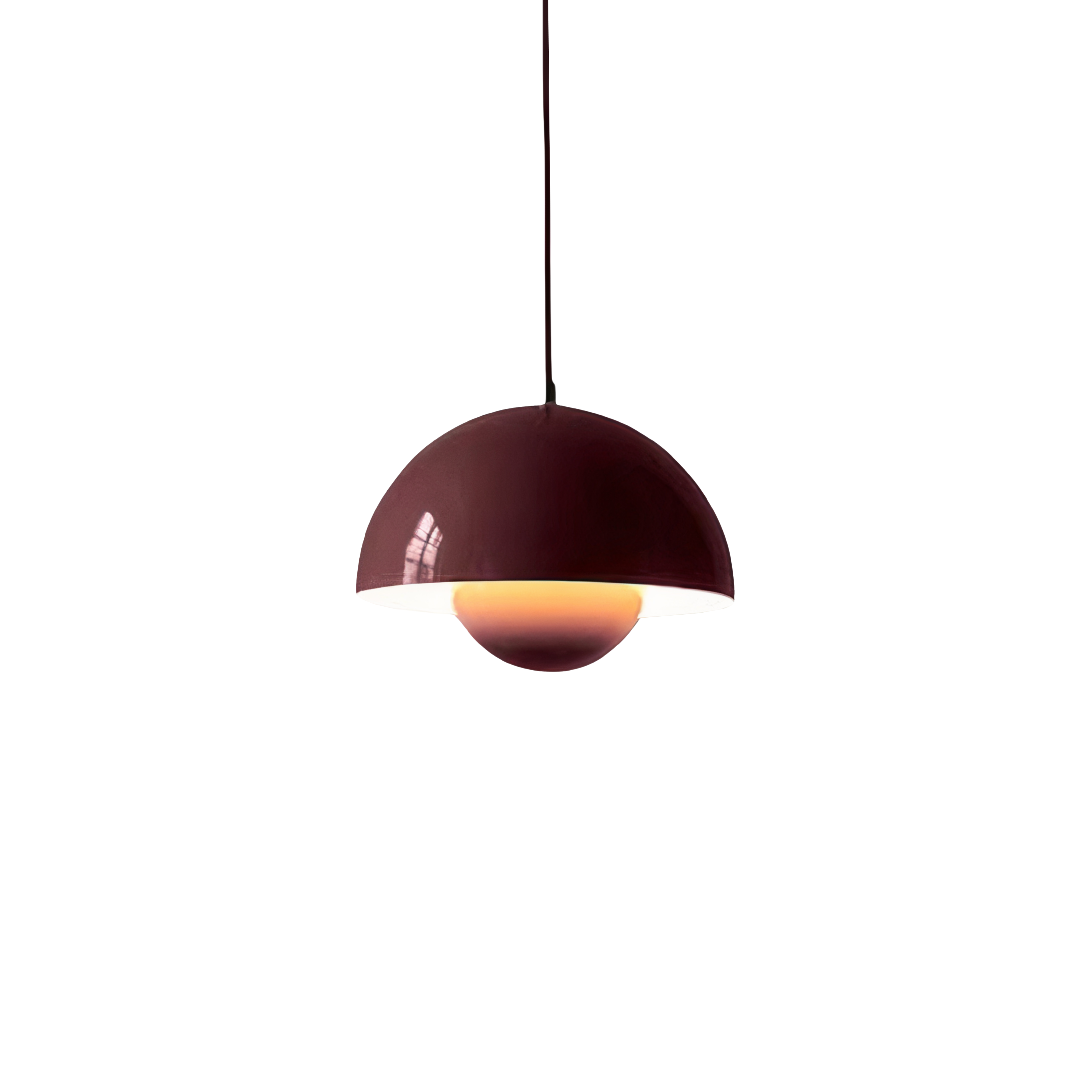 Colored Metal Pendant Light | Scandinavian LED, Dimmable