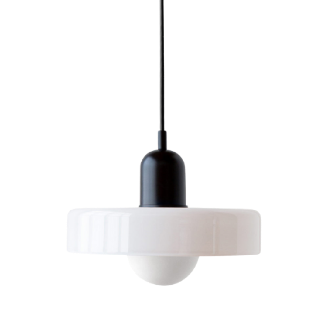 Bauhaus Pendelleuchte Glas, Moderne Hängeleuchte