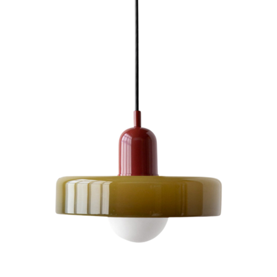 Bauhaus Pendelleuchte Glas, Moderne Hängeleuchte