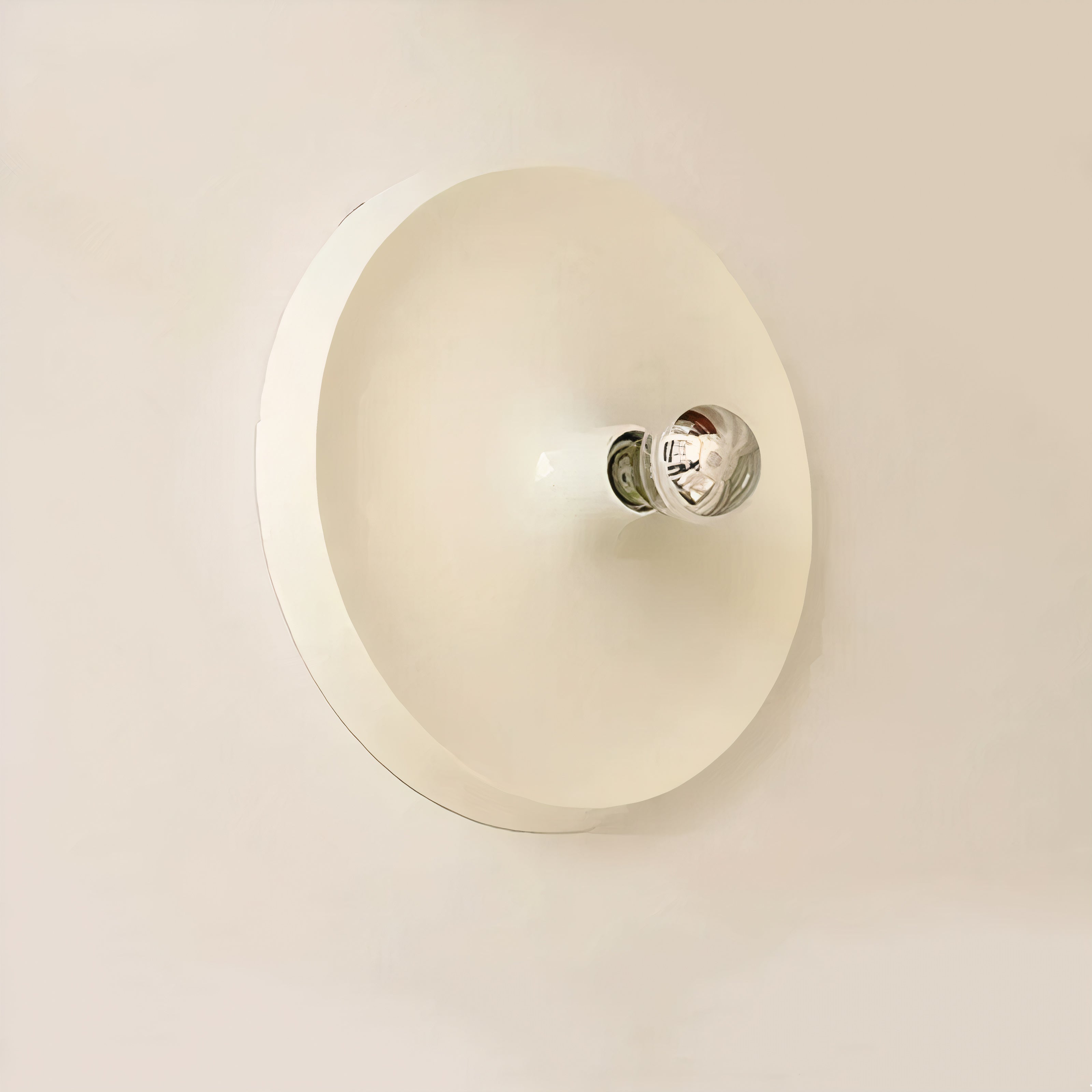 Round Bauhaus Wall Sconce | Integrated LED, Metal and Acrylic