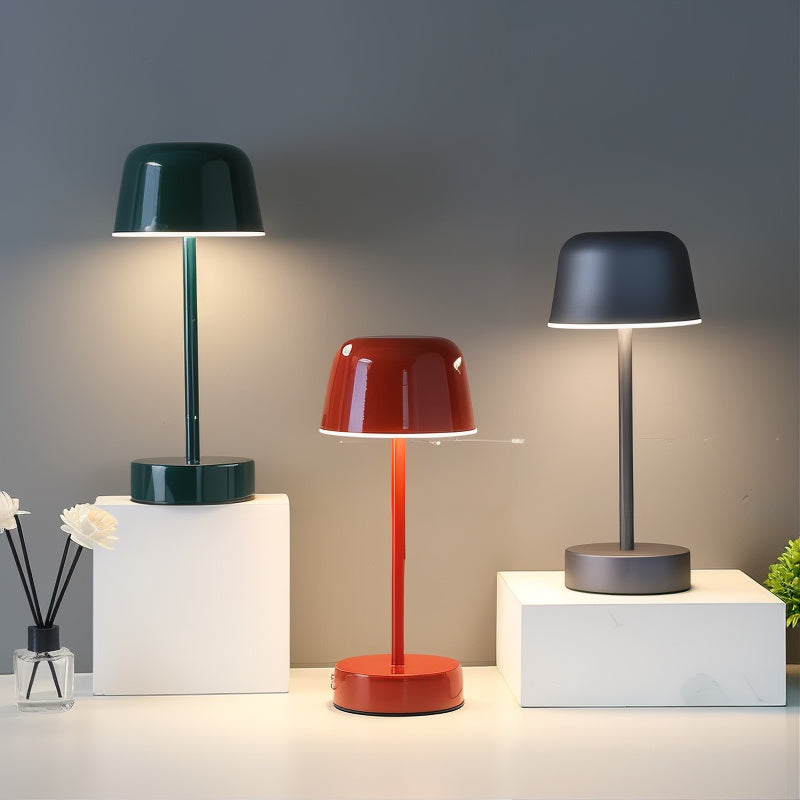 Wireless Dimmable Table Lamp | Rechargeable Aluminum Design