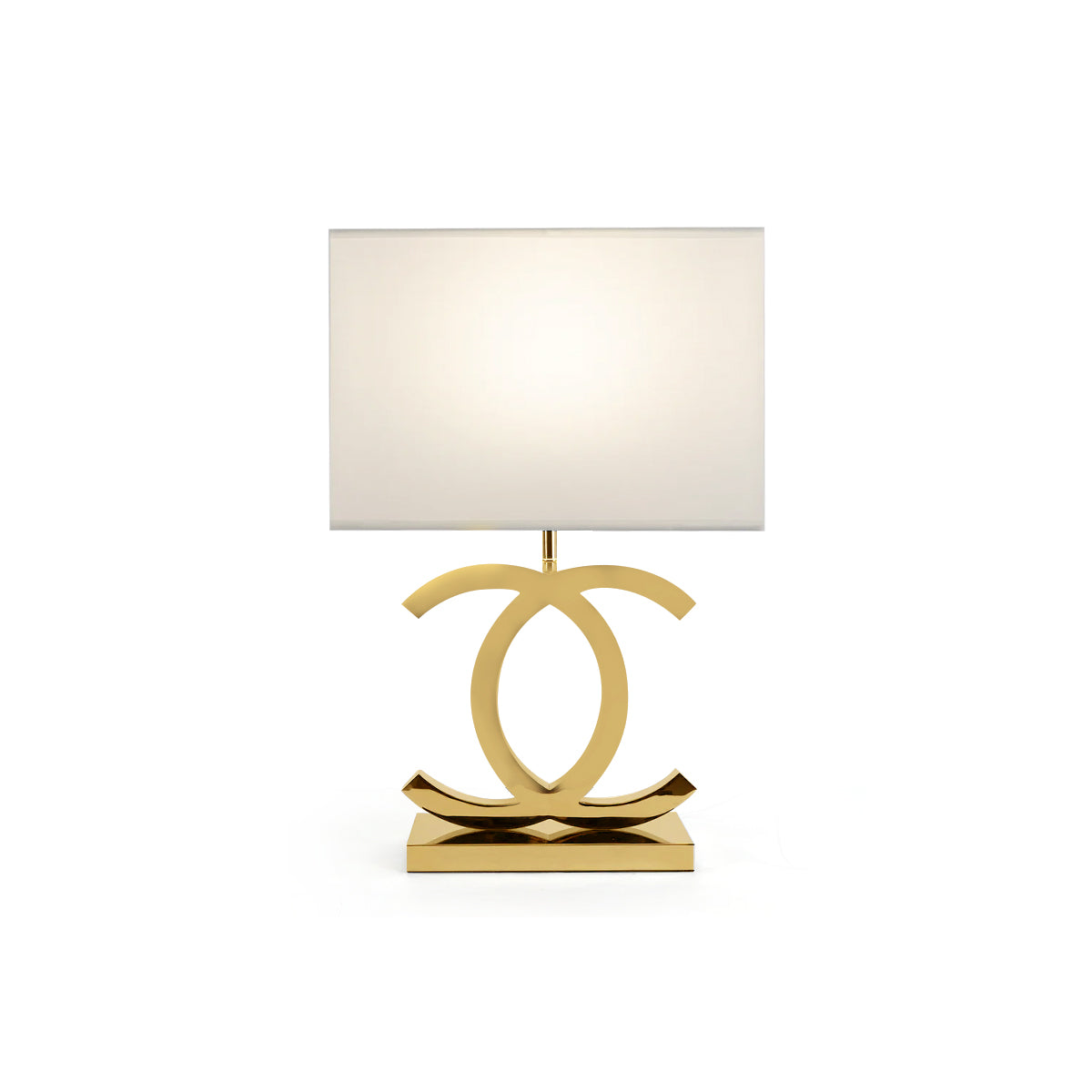 Stainless Steel Table Lamp with Fabric Shade | Nordic Style, E26/E27