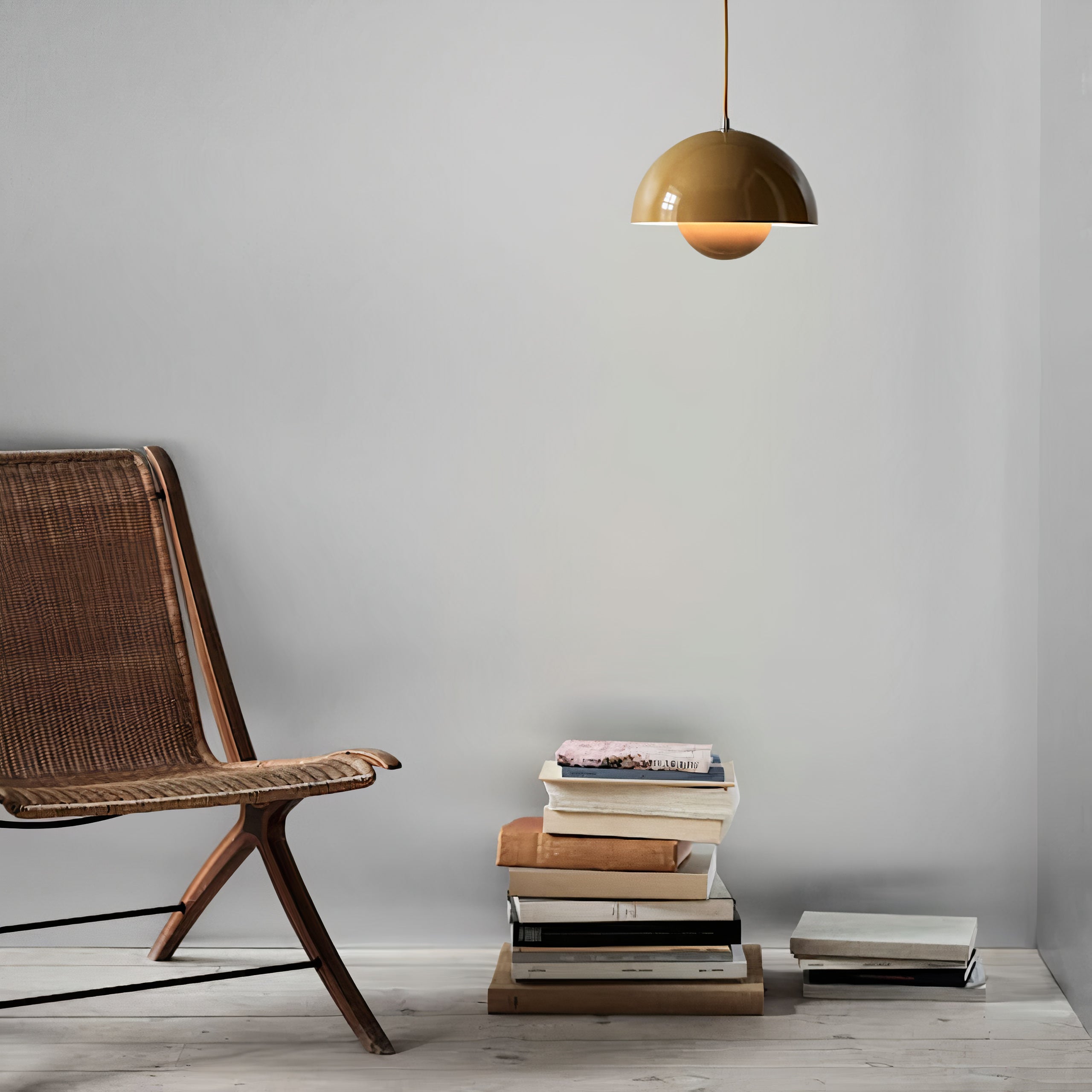 Colored Metal Pendant Light | Scandinavian LED, Dimmable