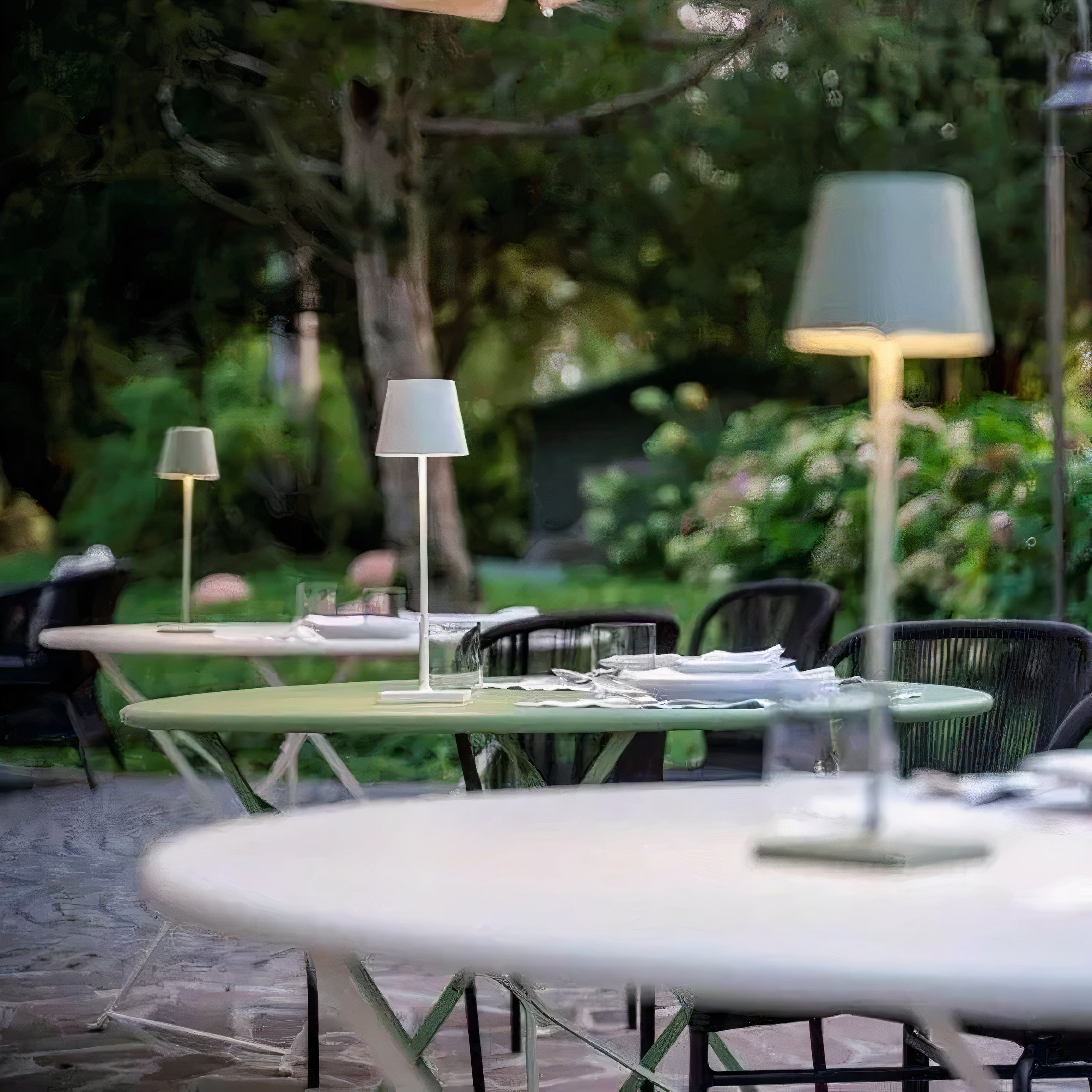Scandinavian LED Table Lamp | Wireless, Dimmable Aluminum Design