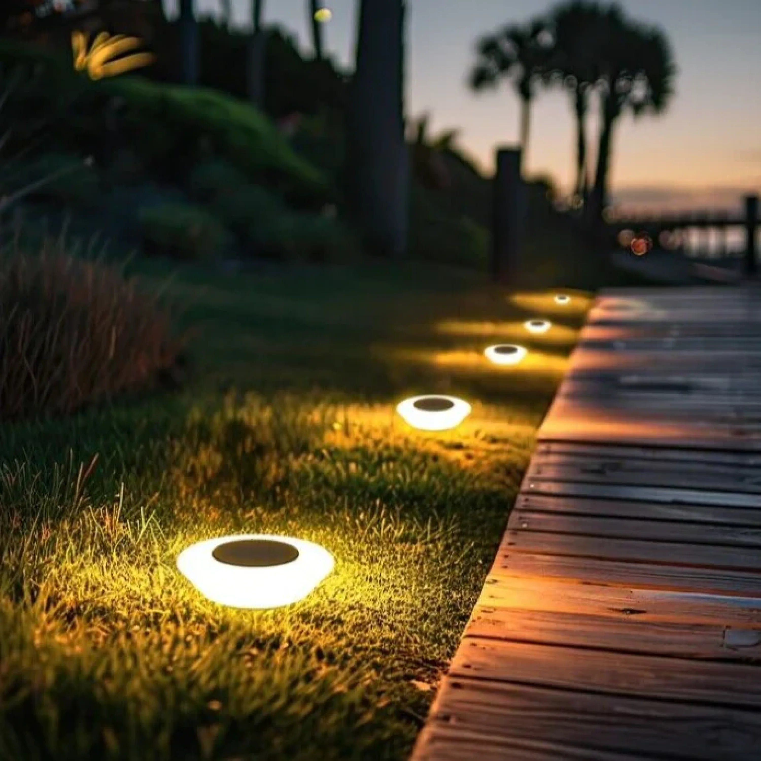 Solar Garden Lights Outdoor | IP65 Weatherproof LED Path Lights