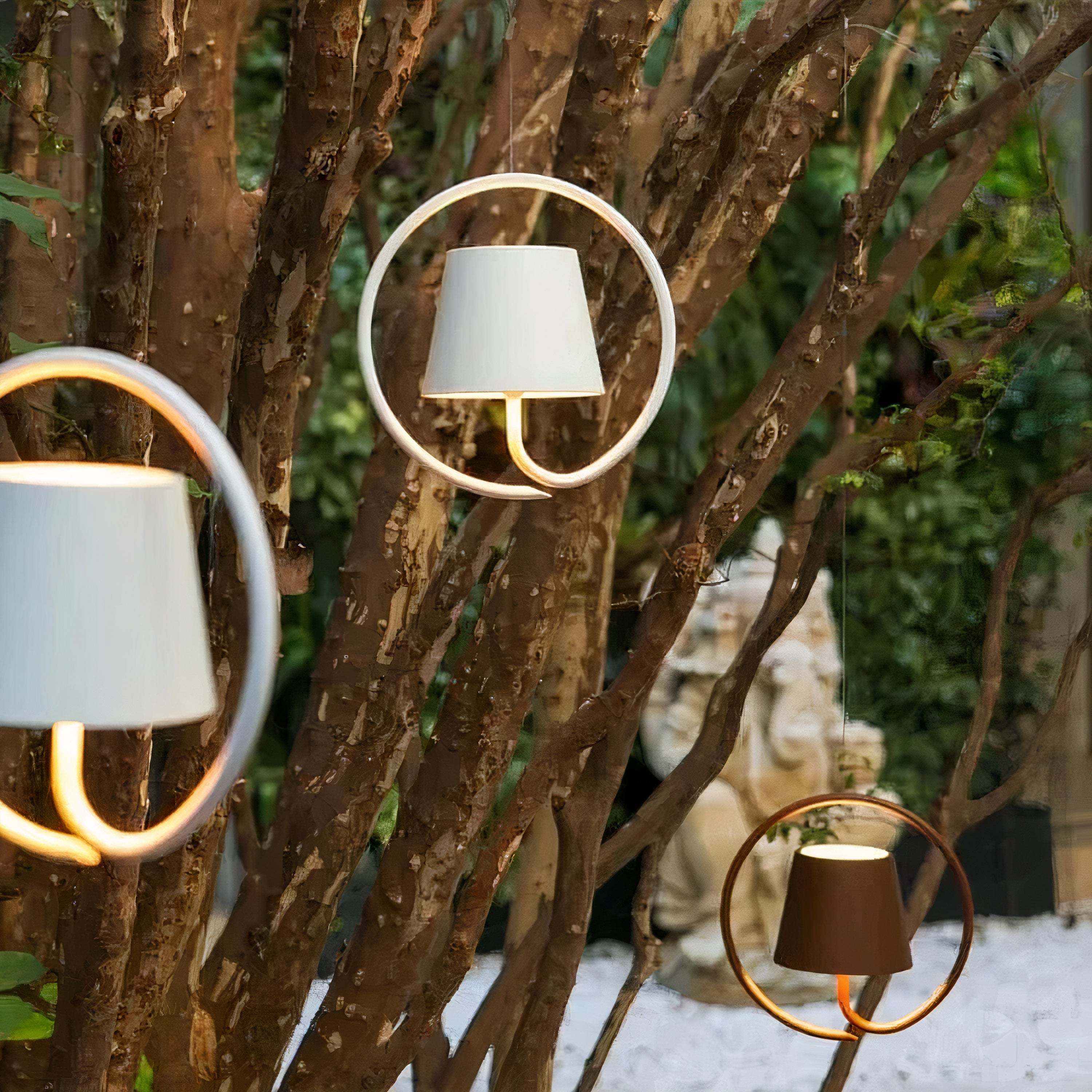 Wireless Pendant Lamp | Rechargeable, Dimmable, IP54 Rated