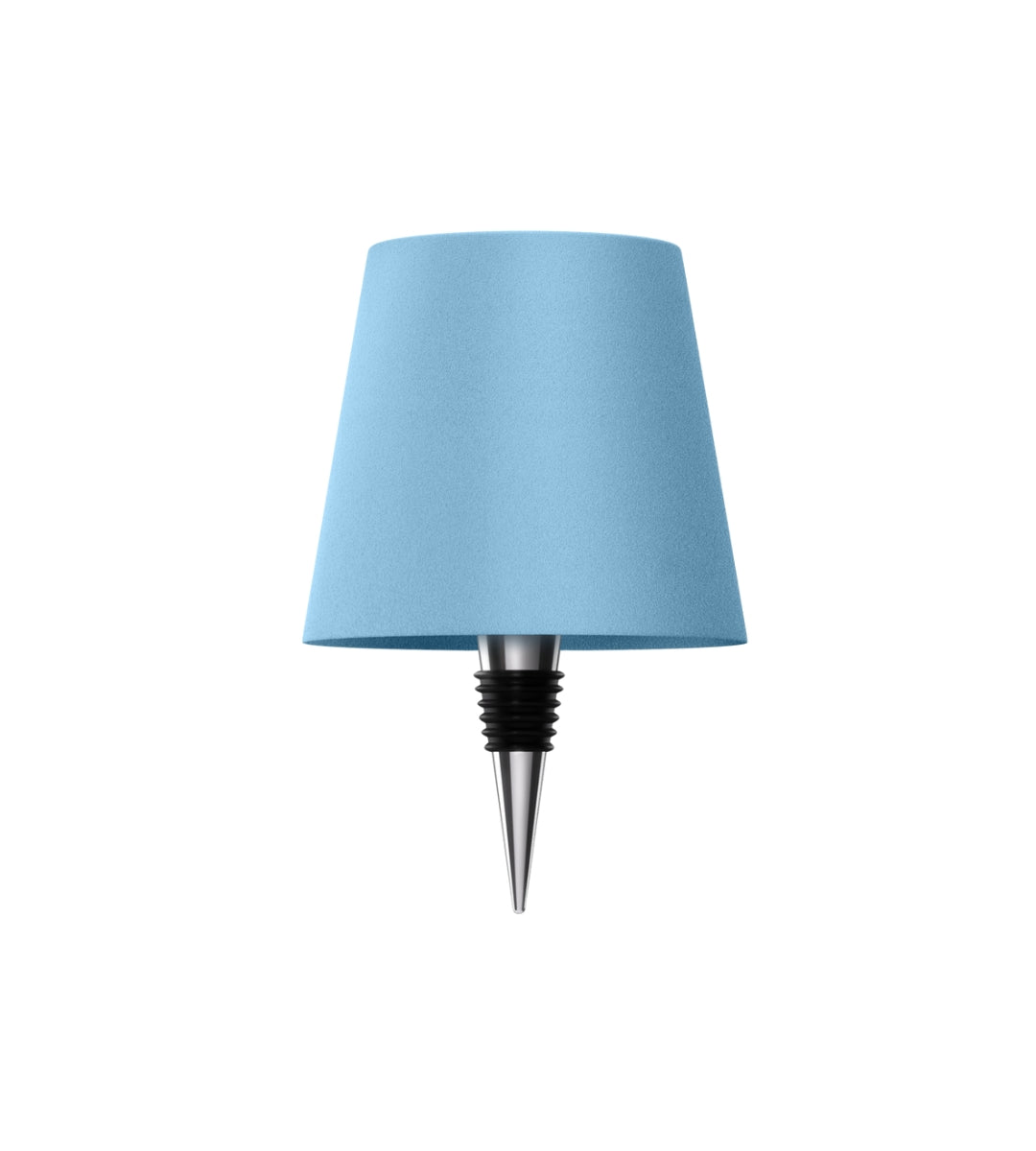 Wireless Bottle Lamp | Rechargeable LED with Cone Shade