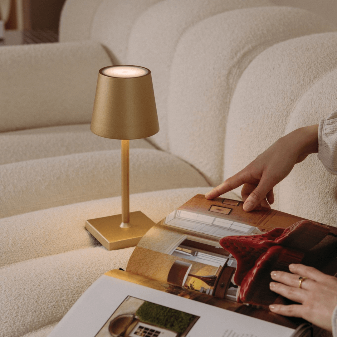 Wireless LED Table Lamp | Dimmable, 3 Color Temperatures