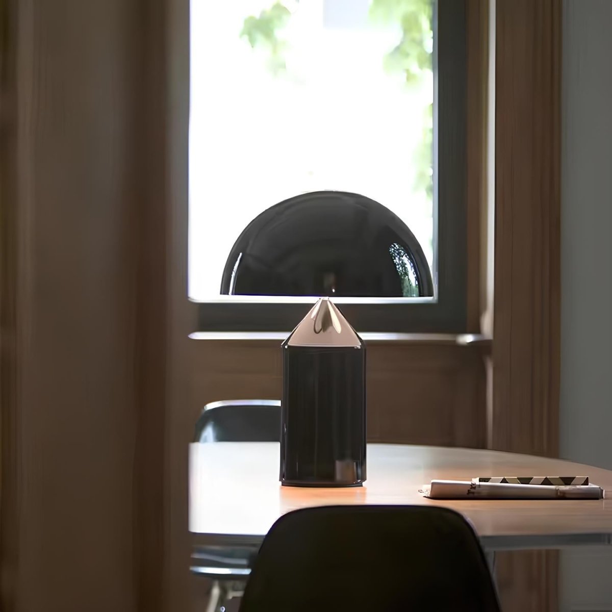 Mushroom Table Lamp | Wireless, Dimmable Metal Design, 3 Colors