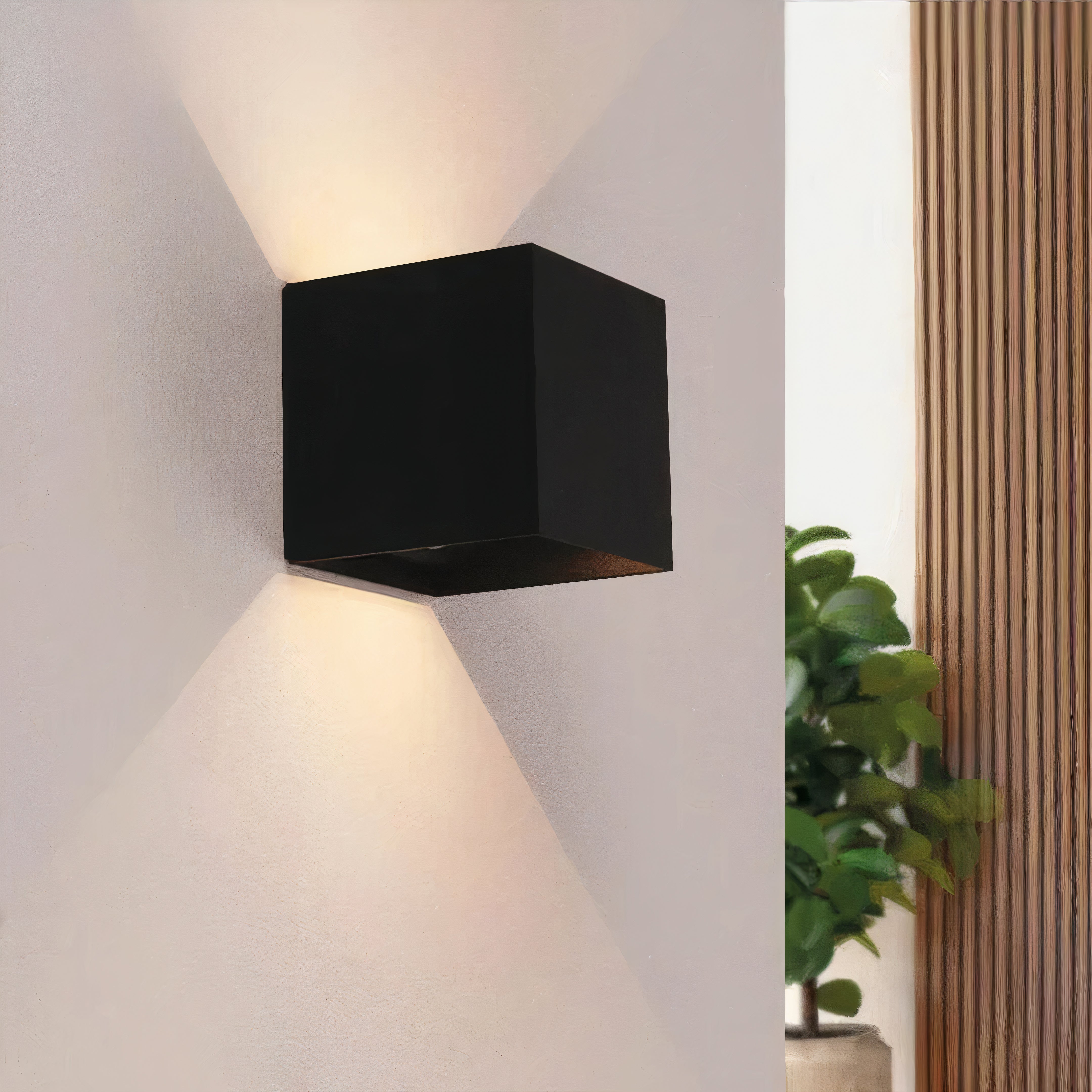Wireless Motion Sensor Wall Sconce | Aluminum, Rechargeable