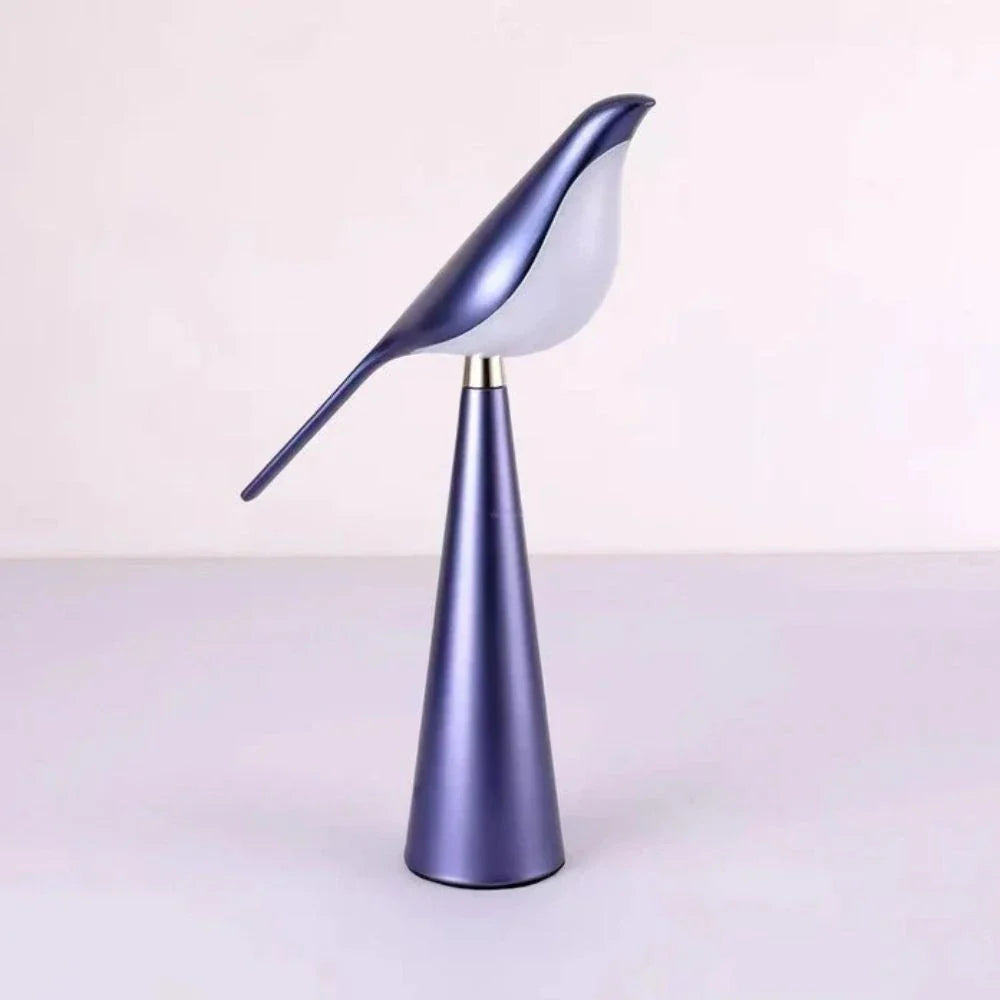 Bird Design LED Table Lamp | Dimmable, 3 Color Temps, USB