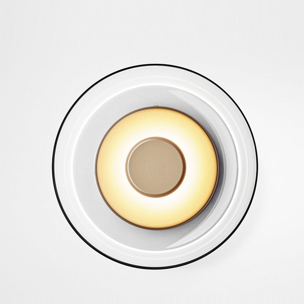 Round Glass and Metal Pendant Light | Modern LED, Adjustable Drop