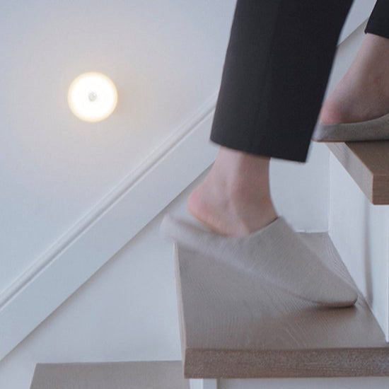 Wireless Motion Sensor Wall Light | Rechargeable, Magnetic Mount