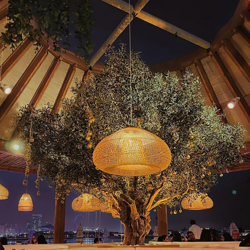 Woven Rattan Pendant Light | Boho Japandi Style, E27