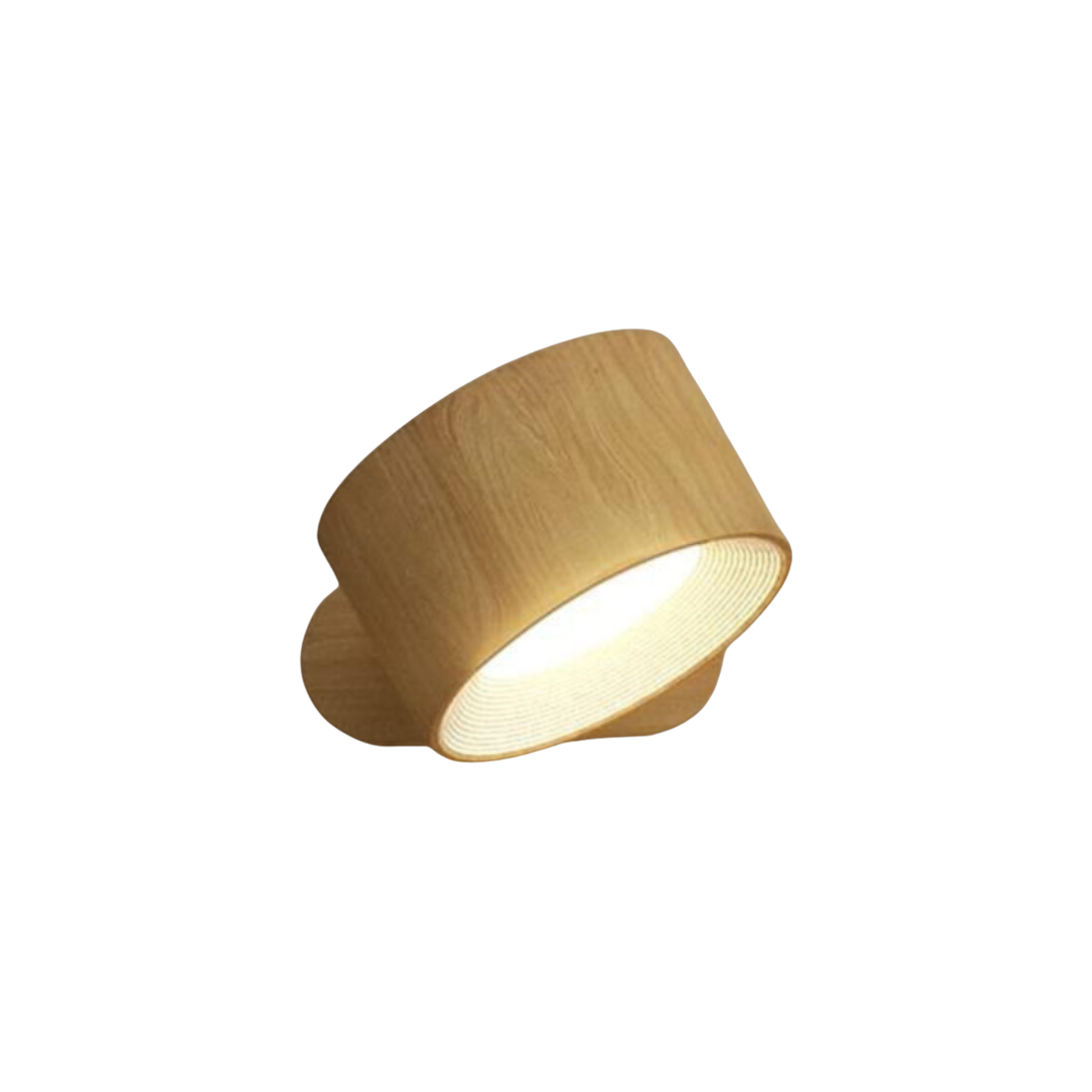 Wireless LED Wall Sconce | Rechargeable, Dimmable, 360° Rotatable