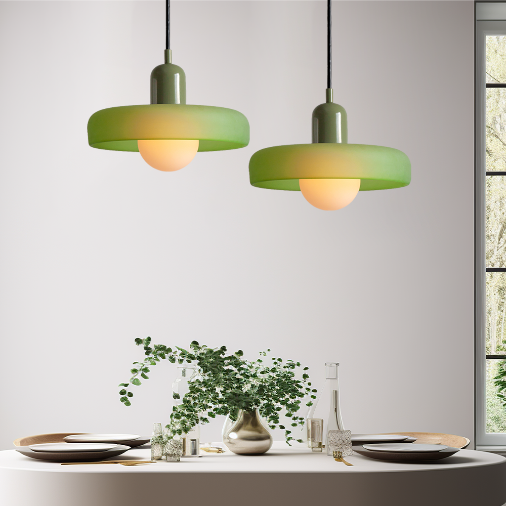 Bauhaus Pendelleuchte Glas, Moderne Hängeleuchte