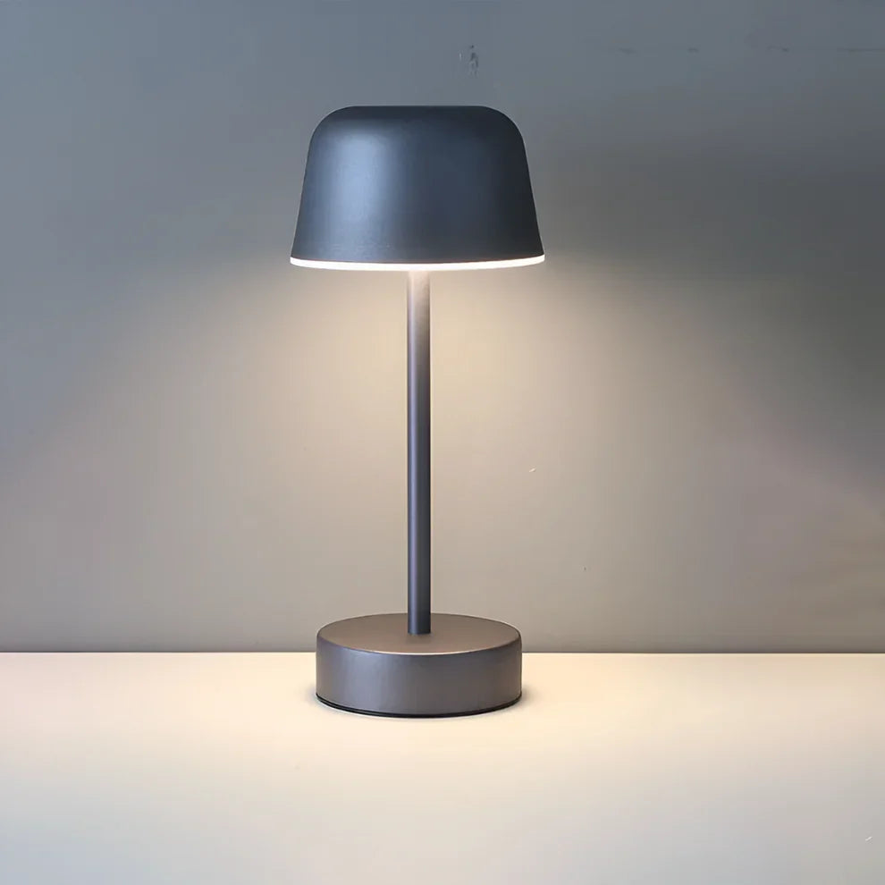 Wireless Dimmable Table Lamp | Rechargeable Aluminum Design