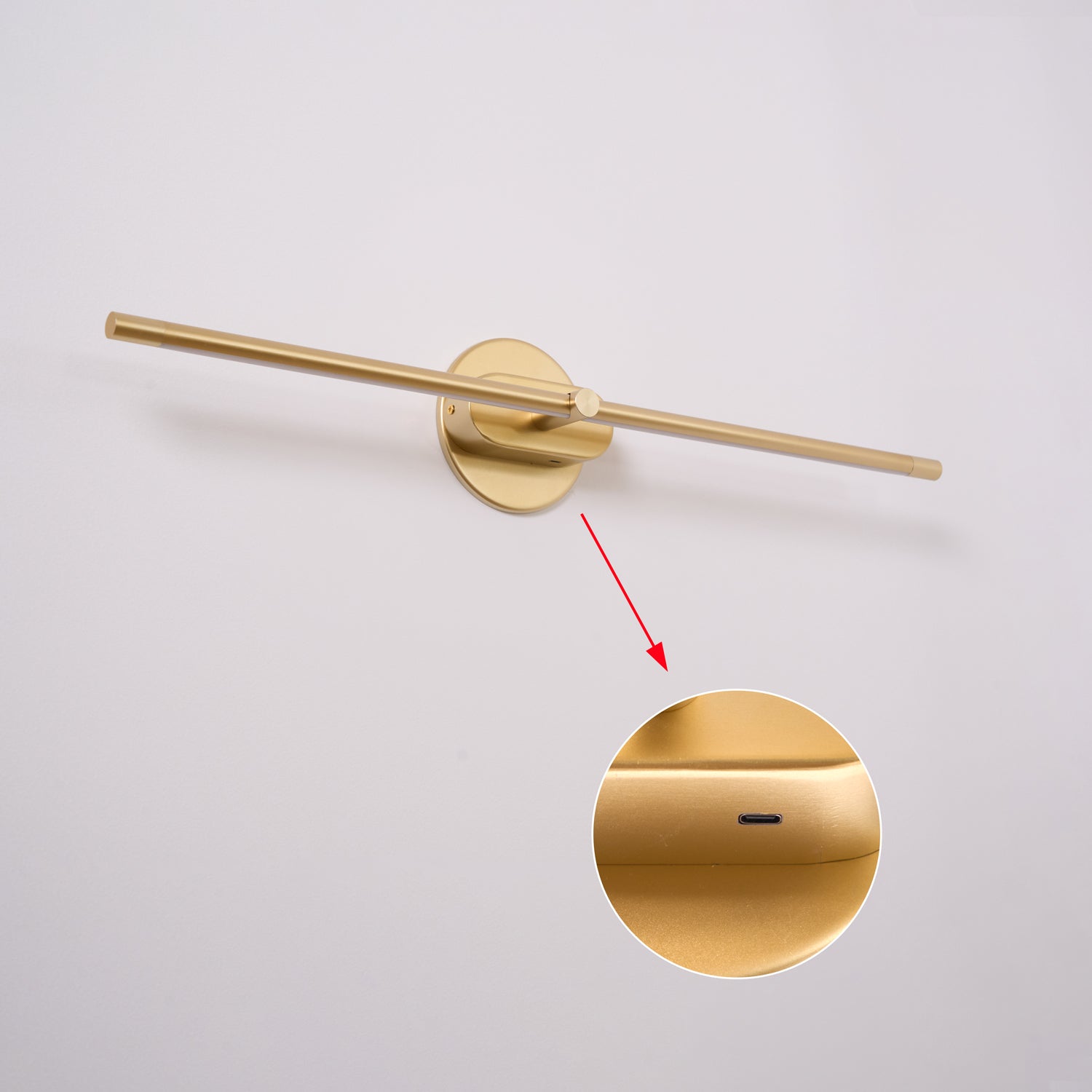 Wireless Linear LED Wall Sconce | Dimmable, Rechargeable, 3 Sizes