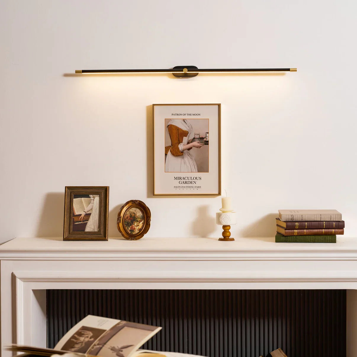 Wireless Linear LED Wall Sconce | Dimmable, Rechargeable, 3 Sizes