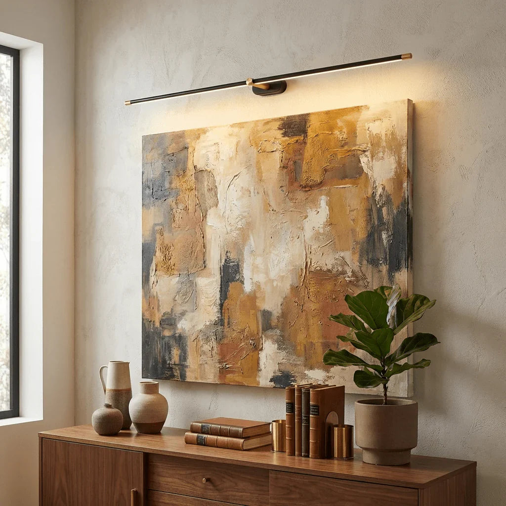 Wireless Linear LED Wall Sconce | Dimmable, Rechargeable, 3 Sizes