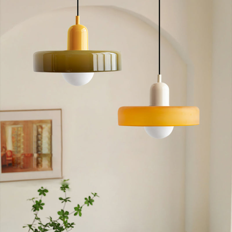 Bauhaus Pendelleuchte Glas, Moderne Hängeleuchte
