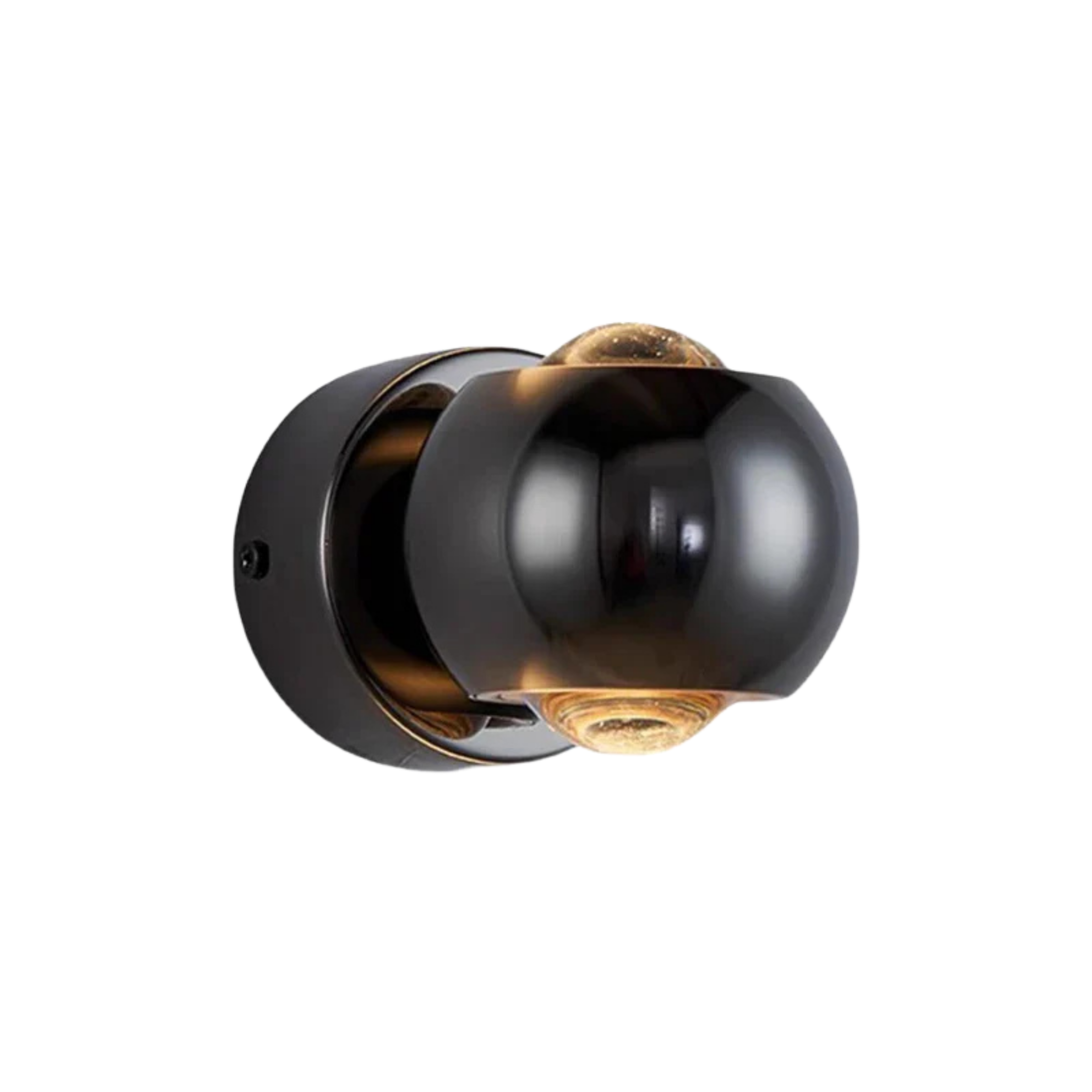 Adjustable Up-Down Wall Sconce | Rotatable G9, Metal and Glass