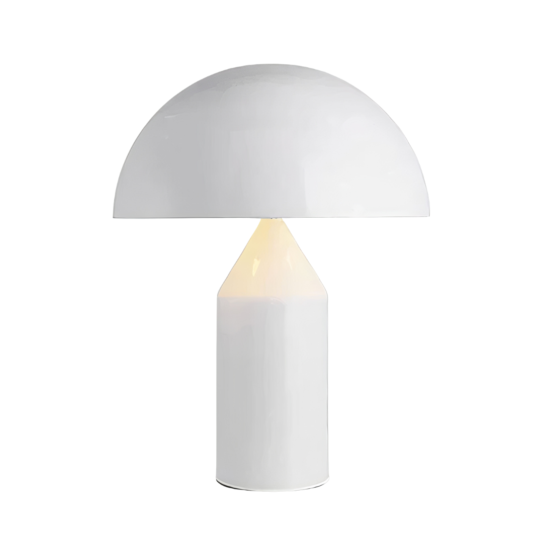 Mushroom Table Lamp | Wireless, Dimmable Metal Design, 3 Colors