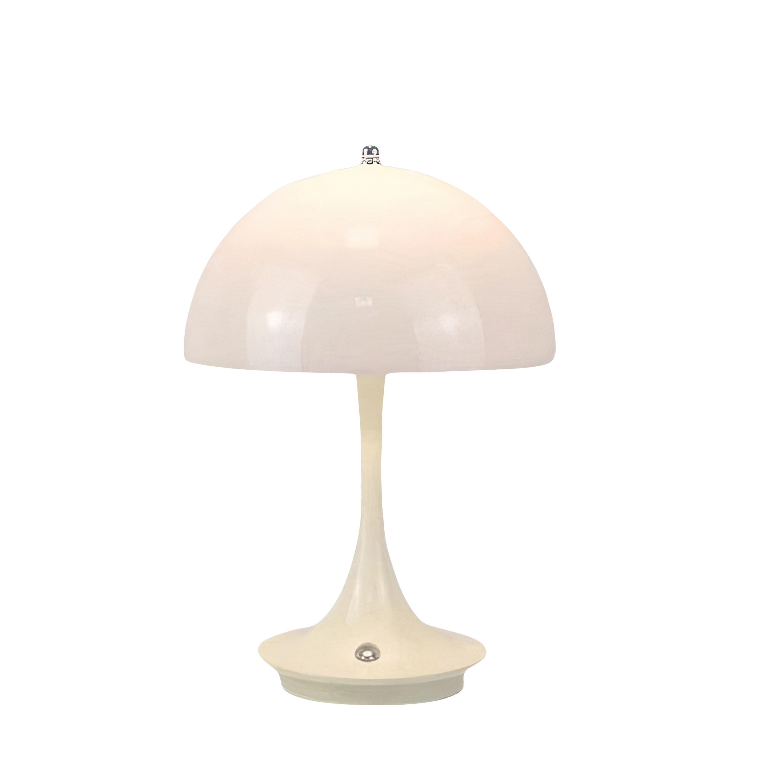 Mushroom Table Lamp | Wireless, Touch Dimmable, Aluminum and Acrylic