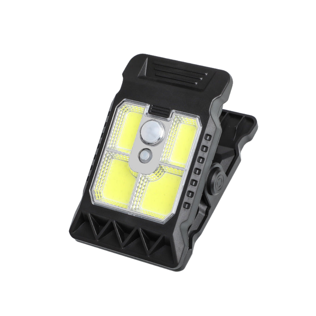 Solar Clip Outdoor Light | Motion Sensor, Dual Charging