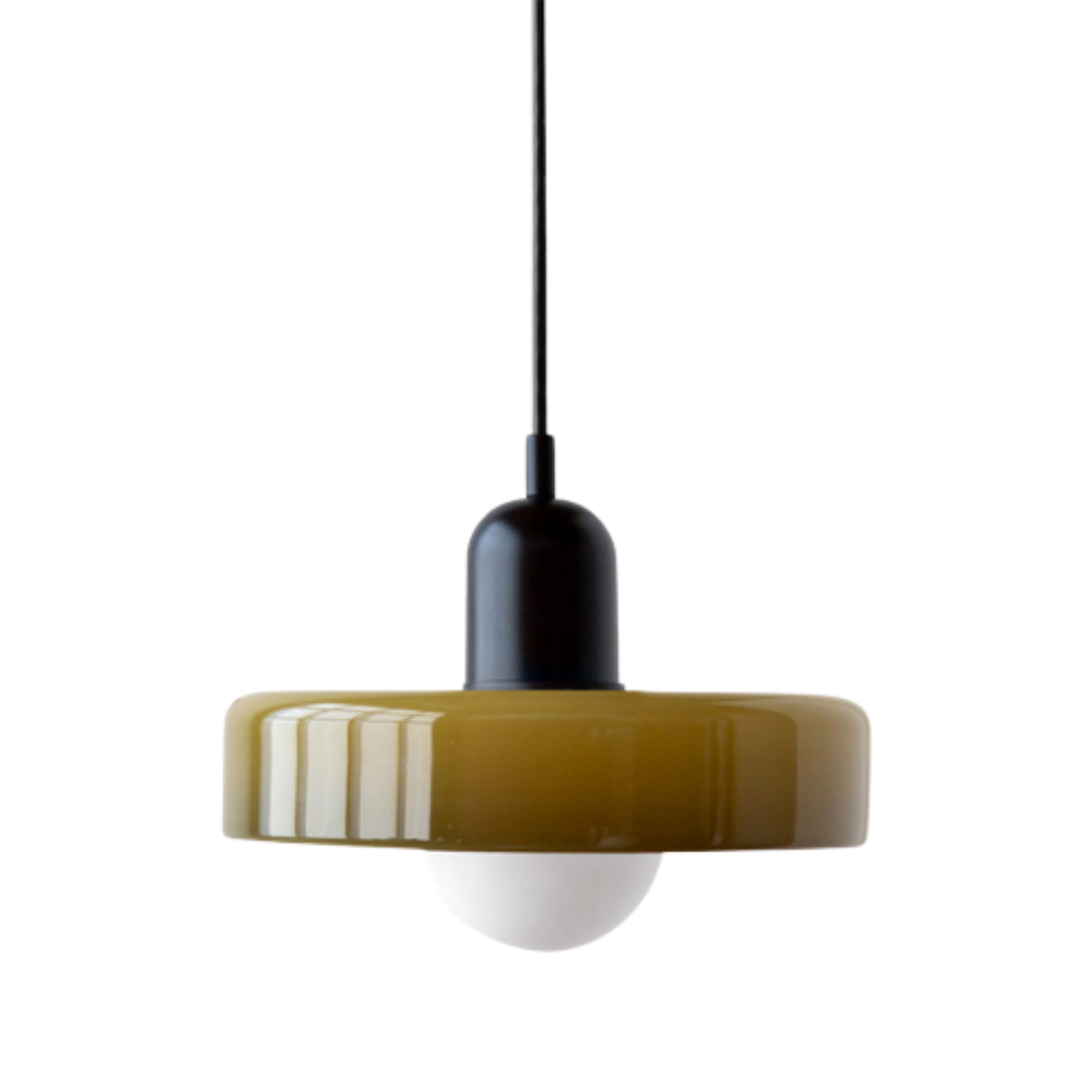 Bauhaus Pendelleuchte Glas, Moderne Hängeleuchte